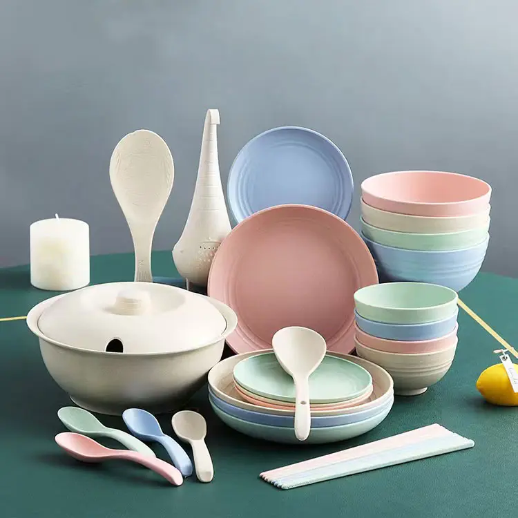 Straw Fiber Bio Based Plastic